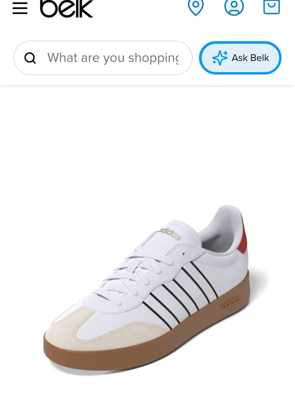 adidas Men's Barreda Sneakers - Picture 3 of 5